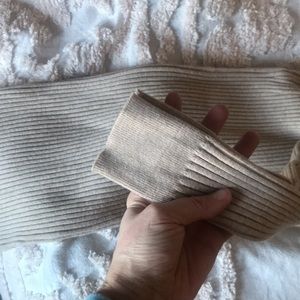Soft Ribbed Turtleneck Dress